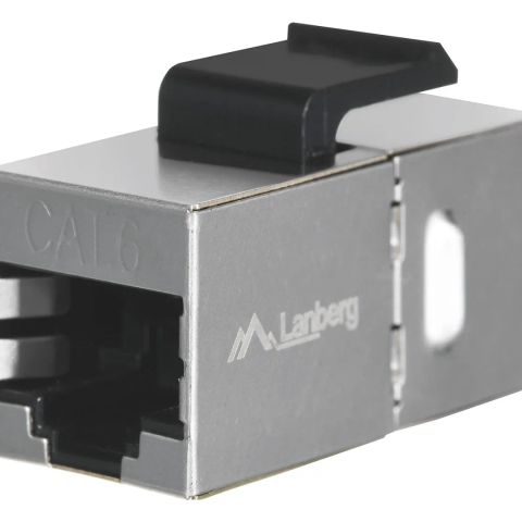Lanberg | Feed-Through Keystone Connector RJ45 to RJ45 CAT.6 FTP | KSF6-3000