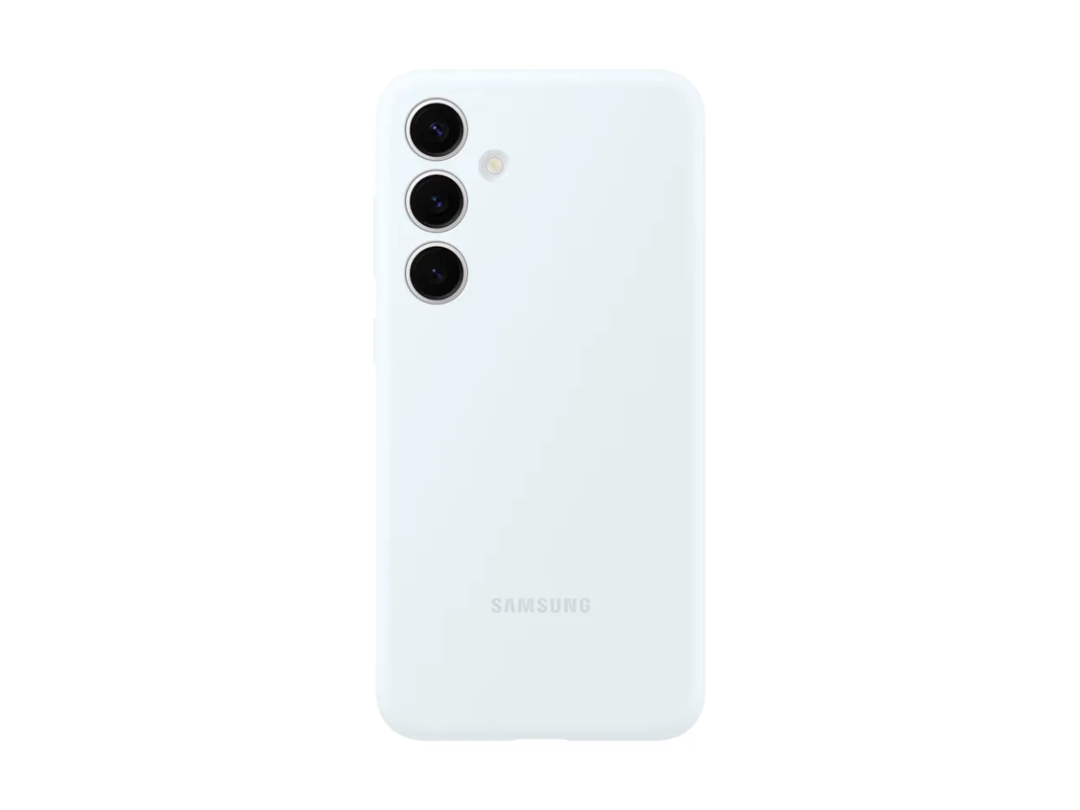 Galaxy S24 Plus Silicone Case White Ümbris