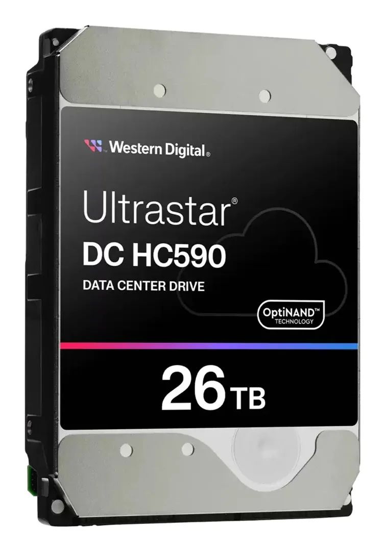 HDD|WESTERN DIGITAL ULTRASTAR|Ultrastar DC HC590|WUH722626ALE6L4 0F65672|26TB|SATA 3.0|512 MB|7200 rpm|3,5"|0F65672