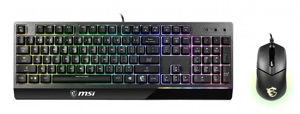 KEYBOARD +MOUSE/VIGOR GK30 COMBO US MSI