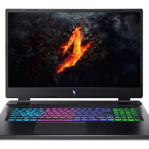 Notebook|ACER|Nitro|AN17-42-R887|CPU Ryzen 9|8945HS|4000 MHz|17.3"|2560x1440|RAM 32GB|DDR5|SSD 1TB|NVIDIA GeForce RTX 4070|ENG|Windows 11 Home|Black|3.1 kg|NH.QP9EL.001