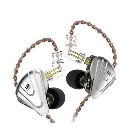 KZ ZAR NO MIC - in-ear headphones, silver