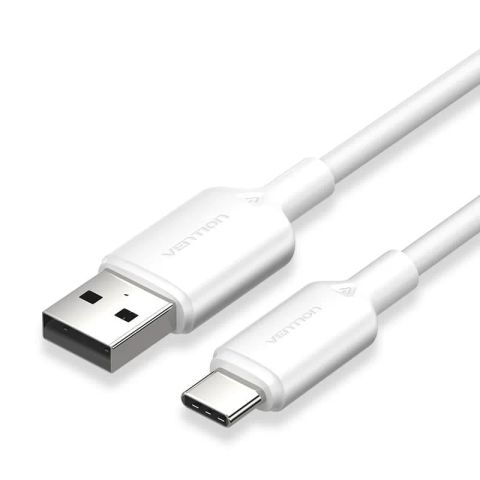 CABLE USB-C TO USB2.0/1M WHITE CTQWF VENTION