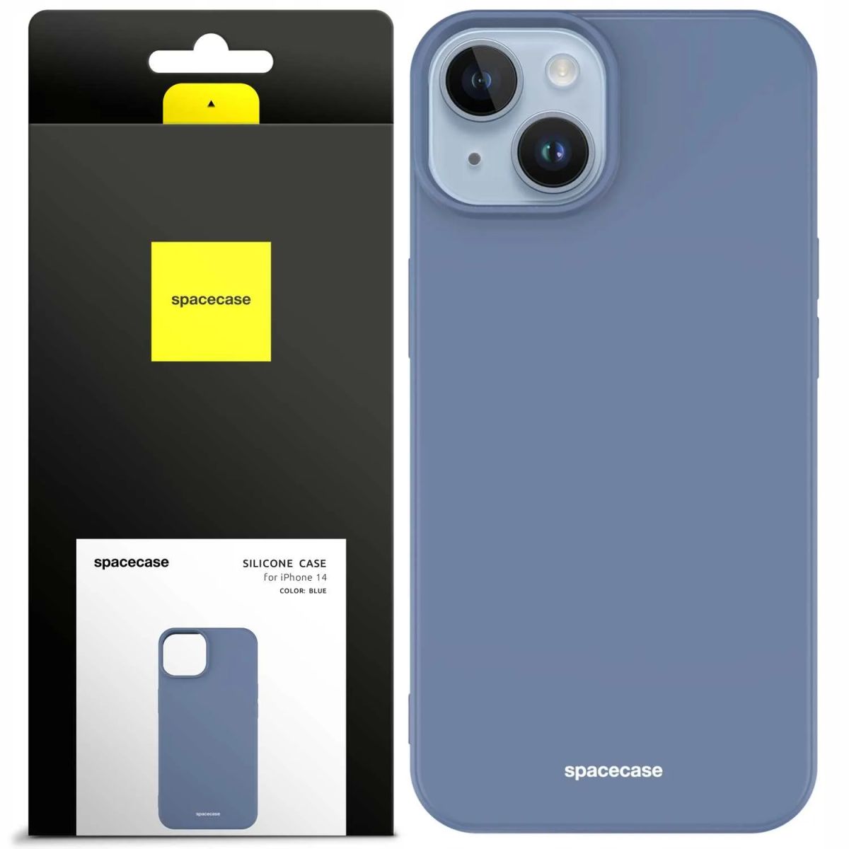 Spacecase Silikoonümbris iPhone 14 Blue
