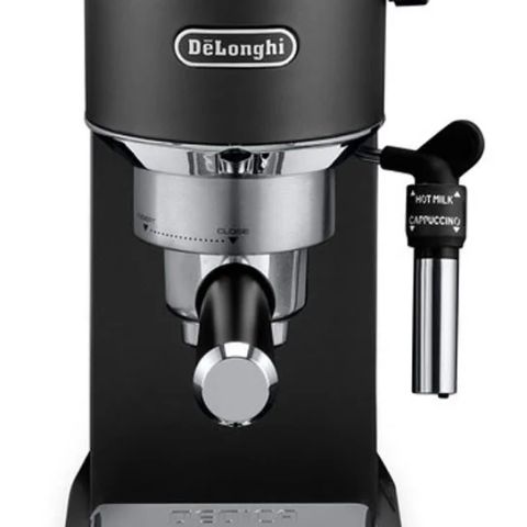 Delonghi | Dedica Pump Espresso | EC685.BK | Pump pressure 15 bar | Built-in milk frother | Semi-automatic | 1300 W | Black/Stainless Steel