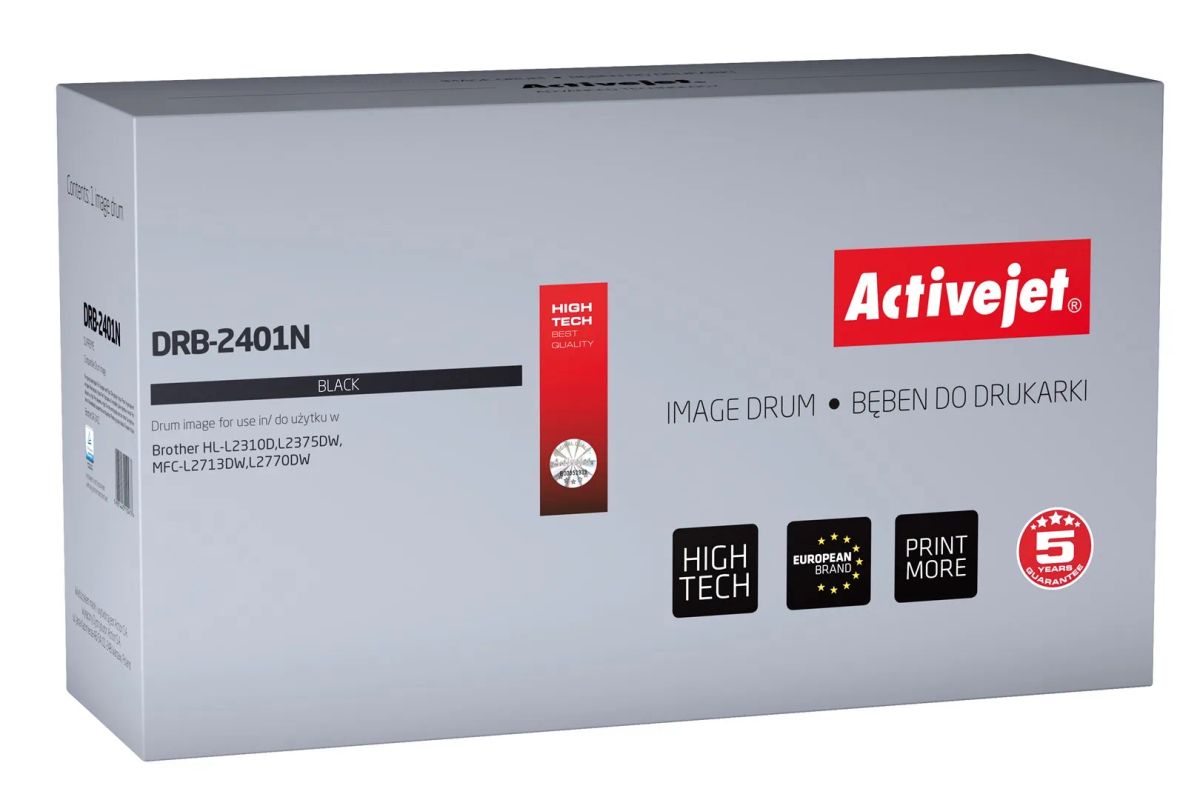 Activejet DRB-2401N Drum (replacement for Brother DR-2401; Supreme; 12000 pages; black)