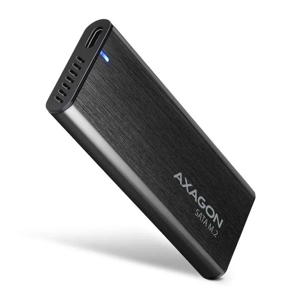 SSD ACC ENCLOSURE M.2 SATA/USB-C EEM2-SBC AXAGON