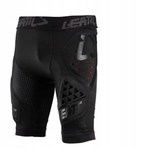 Spodenki z ochraniaczem LEATT Impact Shorts 3DF 3.0 rozmiar L, czarne
