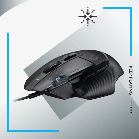 MOUSE USB OPTICAL G502 X/BLACK 910-006138 LOGITECH