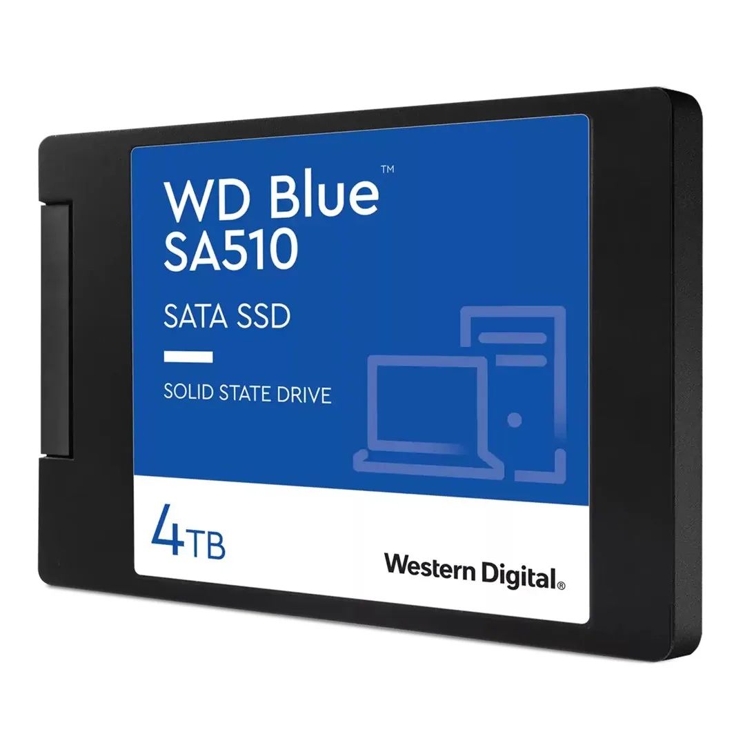 SSD|SANDISK|Blue SA510|POWERED BY SANDISK|4000 GB|Serial ATA|Write speed 520 MB/s|Read speed 560 MB/s|2.5"|WDS400T3B0A