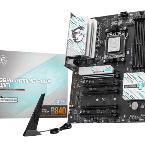 Mainboard|MSI|AMD B840|SAM5|ATX|Memory slots 4|5xPCI-Express 16x|2xM.2|1xHDMI|1xAudio-In|1xAudio-Out|1xMicrophone|4xUSB 2.0|3xUSB 3.2|1xUSB-C|1xRJ45|B840GAMINGPLUSWIFI