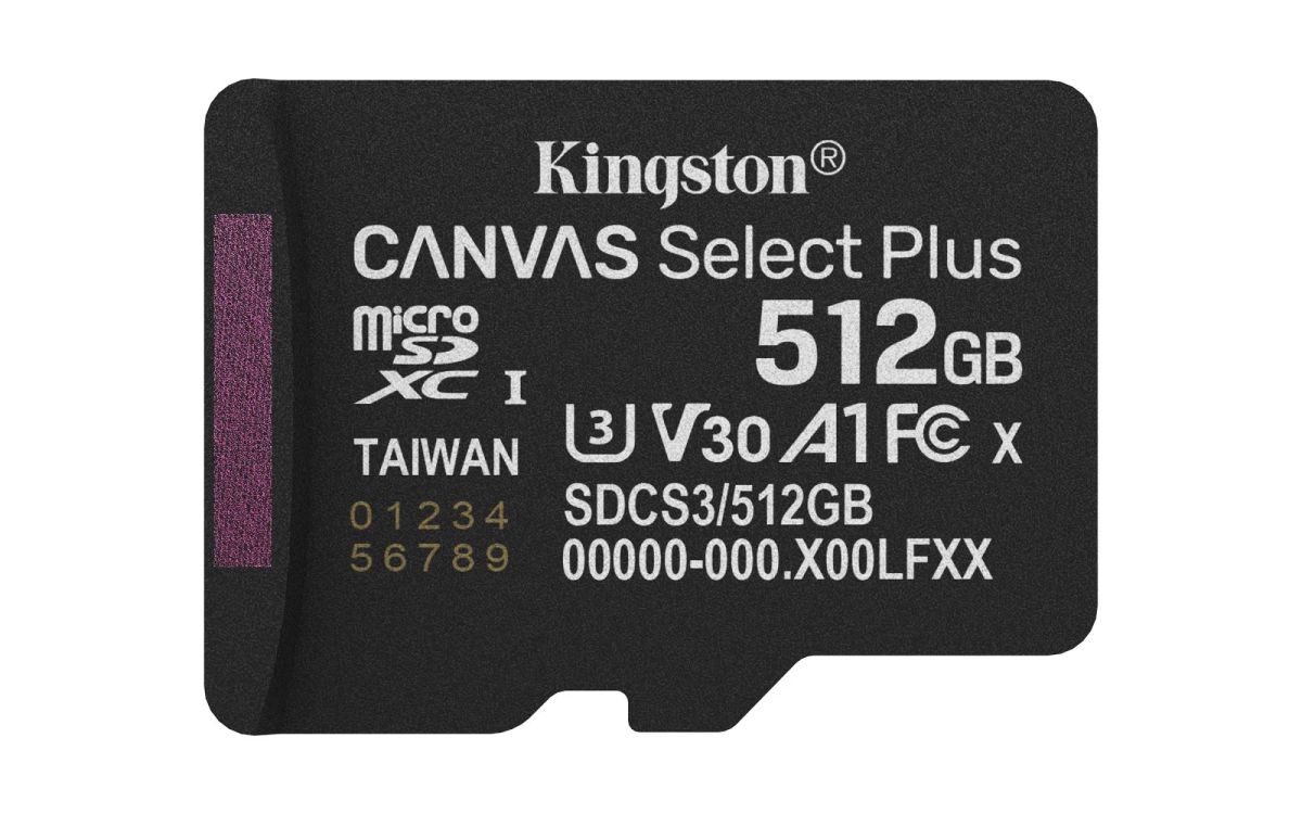 MEMORY MICRO SDXC 512GB UHS-I/SDCS3/512GBSP KINGSTON