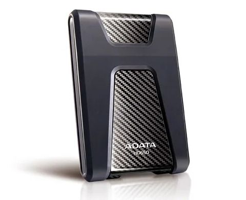 External HDD|ADATA|1TB|USB 3.1|Colour Black|AHD650-1TU31-CBK