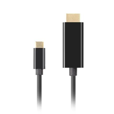 LANBERG CABLE USB-C(M)->HDMI(M) 1M 4K 60HZ BLACK