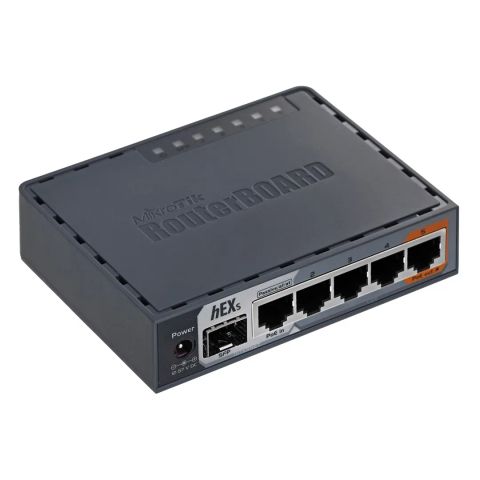 NET ROUTER 10/100/1000M 5PORT/HEX S RB760IGS MIKROTIK