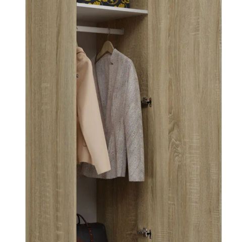 Topeshop SD-50 SON KPL bedroom wardrobe/closet 5 shelves 1 door(s) Oak