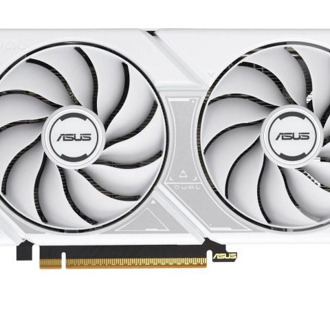 Graphics Card|ASUS|NVIDIA|GeForce RTX 5060|8 GB|GDDR7|128 bit|PCI Express 5.0|Active|DUAL-RTX5060-O8G-WHITE