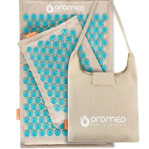 ORO-HEALTH acupressure mat, colour grey