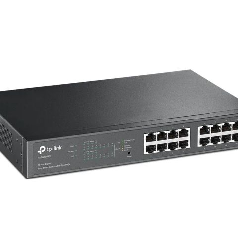 Switch|TP-LINK|Desktop/pedestal|16x10Base-T / 100Base-TX / 1000Base-T|PoE+ ports 8|TL-SG1016PE