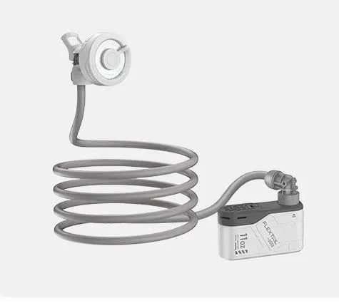SHOWER PORTABLE MAX/WHITE MS2500-WT FLEXTAIL