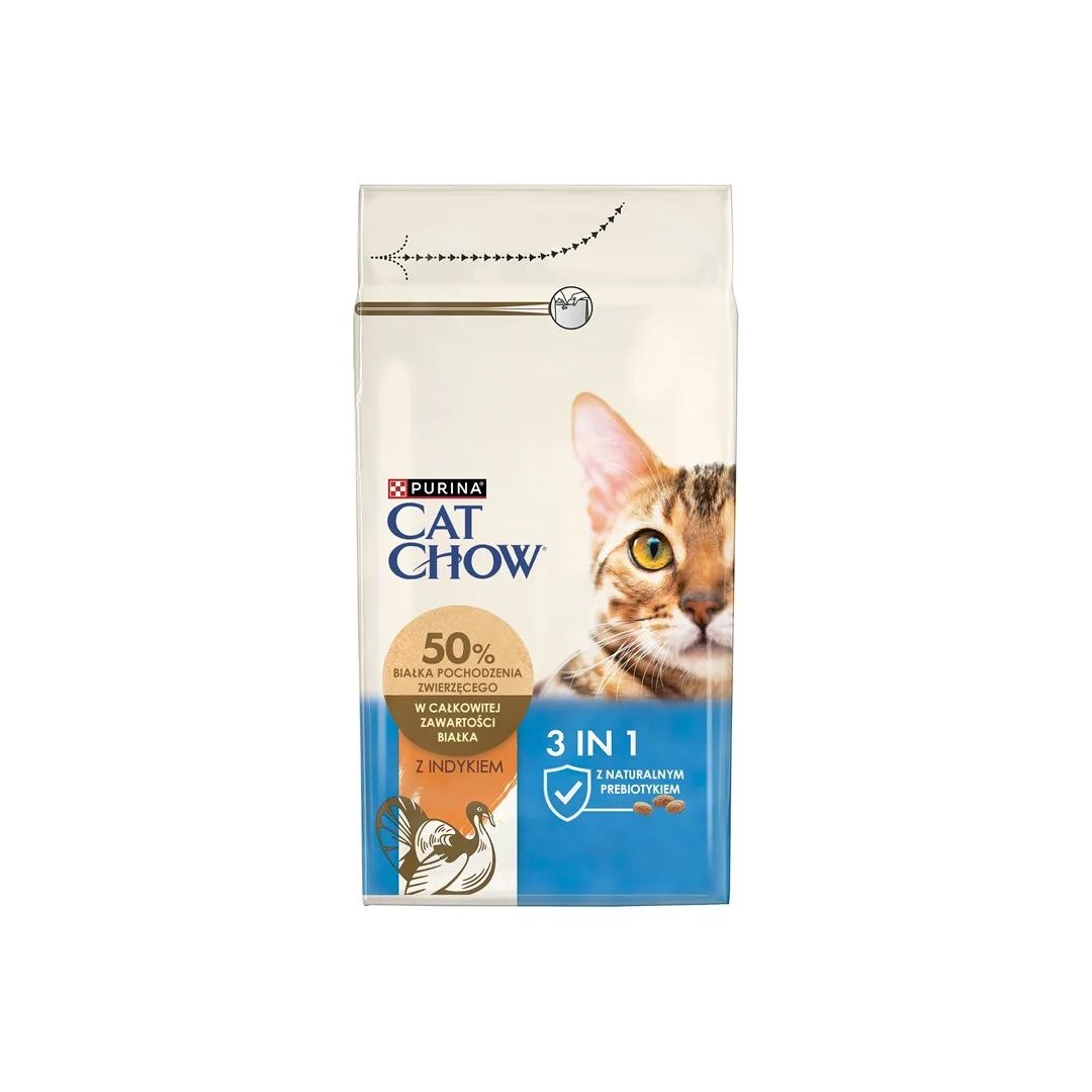 Purina CAT CHOW cats dry food 1.5 kg Adult Turkey