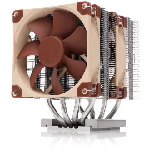 Noctua NH-D9 TR5-SP6 4U computer cooling system Processor Air cooler 9.2 cm Light brown