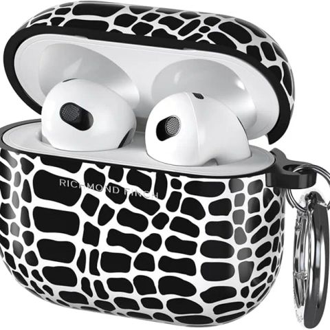 Richmond & Finch AirPods 3 Ümbris Black Croc
