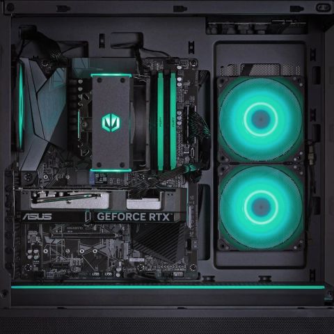 Actina 5901443421177 PC AMD Ryzen™ 5 7500F 32 GB DDR5-SDRAM 1 TB SSD NVIDIA GeForce RTX 5060 Midi Tower Black