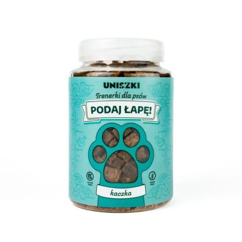 UNISZKI Podaj łapę Duck - dog treat - 210g