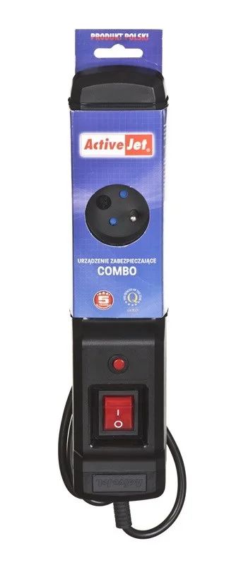 Activejet COMBO-IEC-3G/1.5M power strip with cord