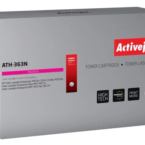 Activejet ATH-363N Toner (replacement for HP 508A HP508A CF363A; Supreme; 5000 pages; Magenta)