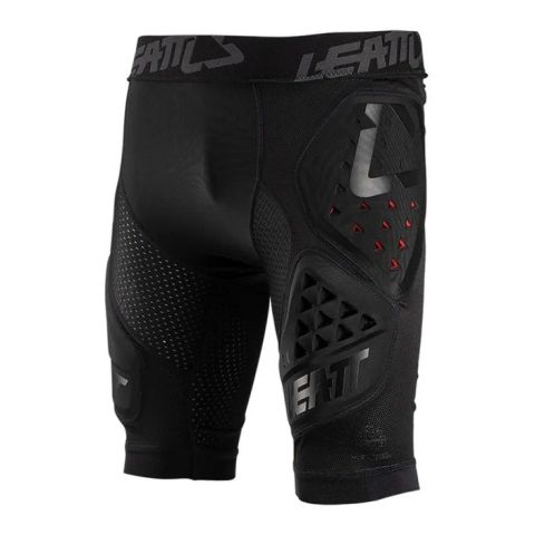 Spodenki z ochraniaczem LEATT Impact Shorts 3DF 3.0 rozmiar M, czarne