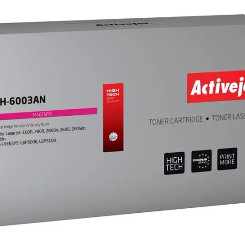 Activejet ATH-6003AN Toner (replacement for HP 124A Q6003A, Canon CRG-707M; Premium; 2000 pages; Magenta)