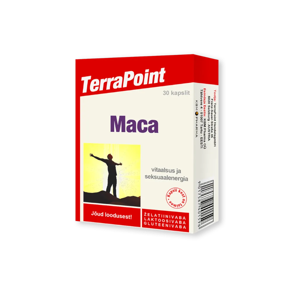 Terrapoint Maca - libiido, seksuaalsus ja hormonaalne tasakaal