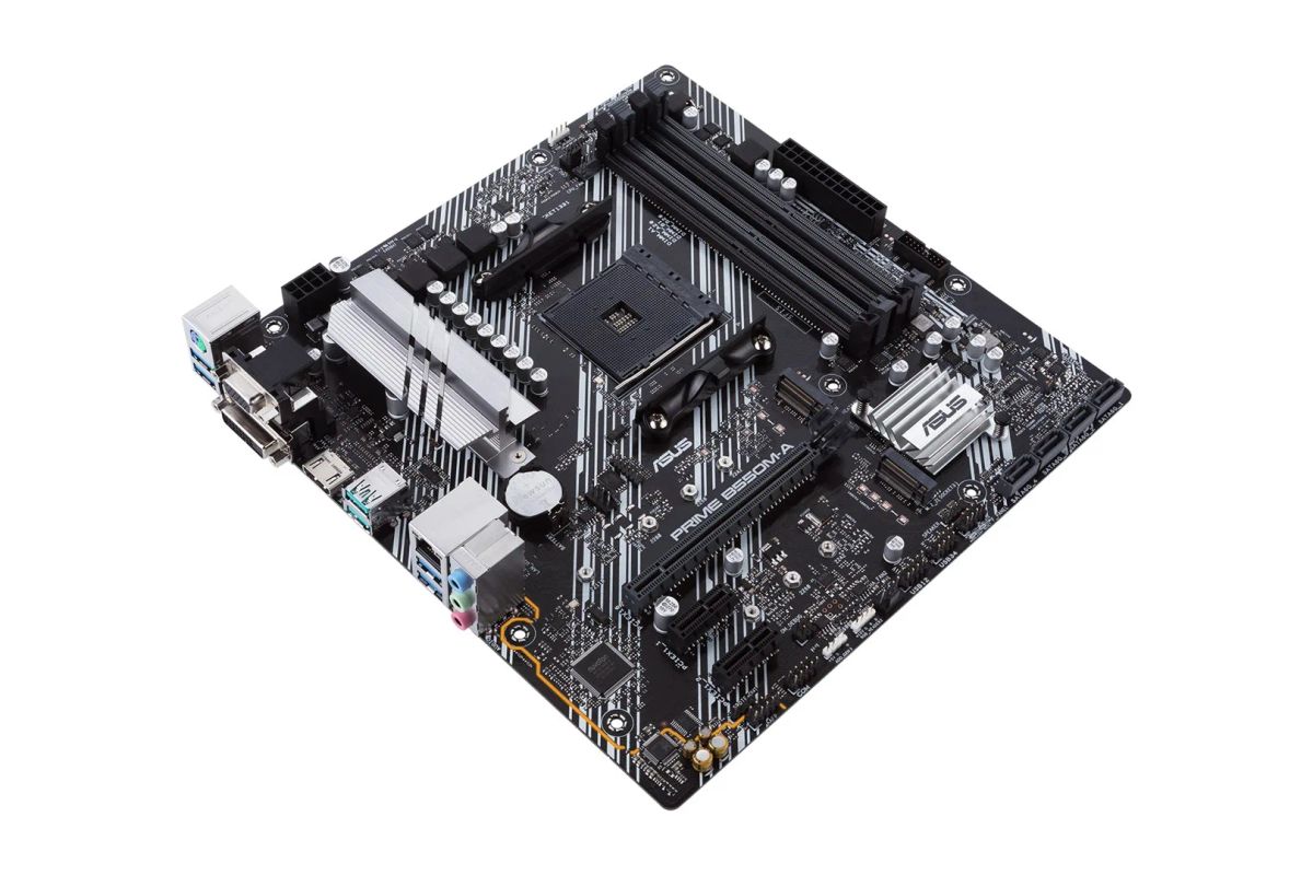 Mainboard|ASUS|AMD B550|SAM4|MicroATX|Memory DDR4|Memory slots 4|2xPCI-Express 3.0 1x|1xPCI-Express 4.0 16x|2xM.2|1x15pin D-sub|1xDVI-D|1xHDMI|6xUSB 3.2|1xPS/2|1xRJ45|3xAudio port|PRIMEB550M-A