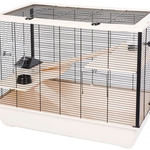 INTER-ZOO Hugo Wood beige - cage for rodents - 78 x 48 x 58cm