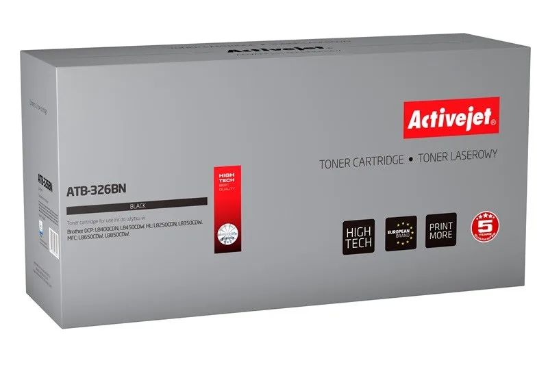 Activejet ATB-326BN Toner (replacement for Brother TN-326BK, TN326BK; Supreme; 4000 pages; black)