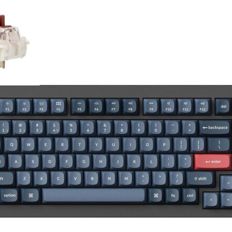 KEYBOARD WRL V1 MAX RGB/CARBON BLACK V1M-D3 KEYCHRON