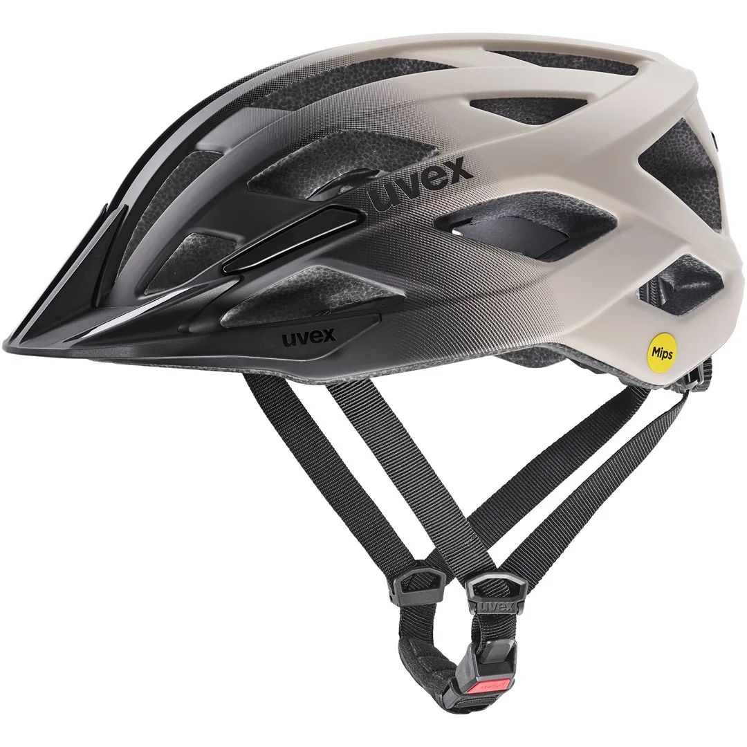 Bicycle helmet UVEX I-vo 2 MIPS 56–60 cm, warm grey/black matt