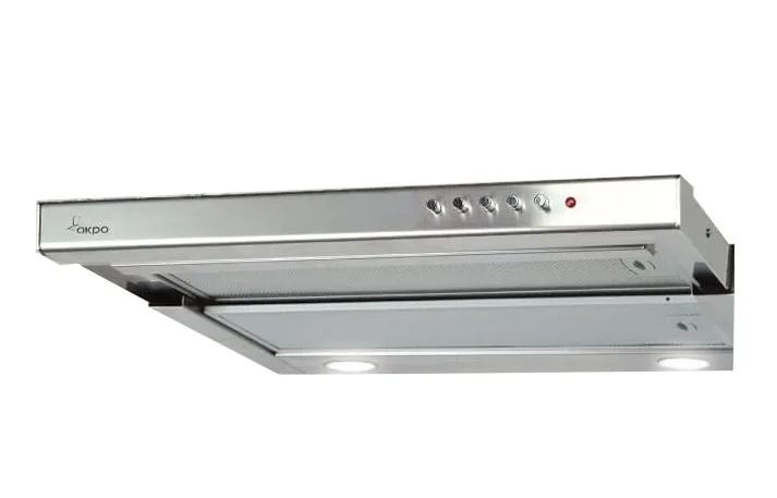Akpo WK-7 Light 60 cooker hood Semi built-in (pull out) Stainless steel
