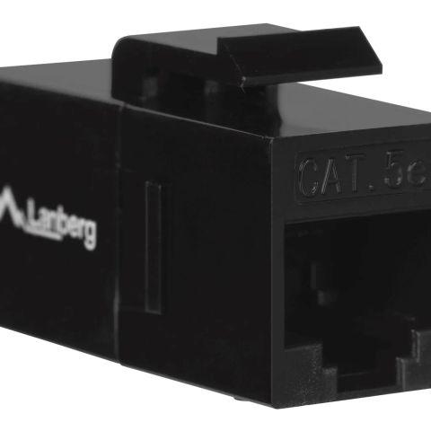Lanberg | Feed-Through Keystone Connector RJ45 to RJ45 CAT.5E UTP | KSU5-3000