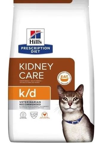 HILL'S PRESCRIPTION DIET Feline k/d Kidney Care Dry cat food Chicken 3 kg