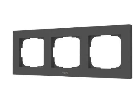 SMART SWITCH FRAME H2 (3-GANG)/GRAY FE-X02D-G AQARA