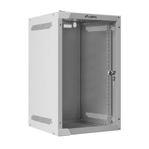 Lanberg wall-mount cabinet 10" 9U (280x310, gray)
