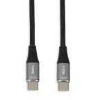 iBOX IKUTC USB-C cable 60W 1m Black