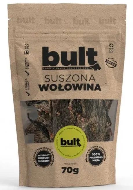 BULT Eko Dried beef - Dog treat - 70g