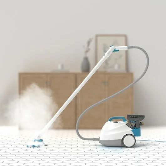 Black & Decker BHSMP2314-QS steam cleaner Cylinder steam cleaner 1.2 L 2300 W Blue, White