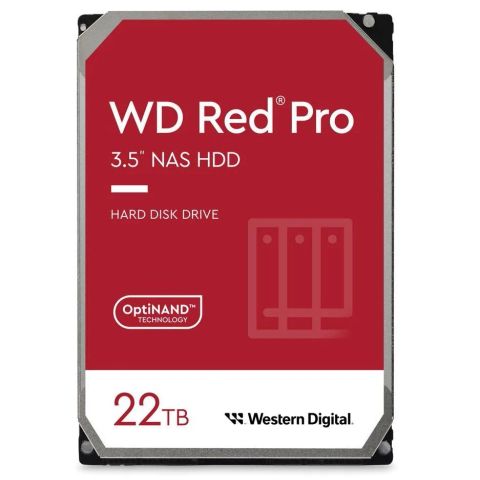 Western Digital Red Pro 3.5" 22000 GB Serial ATA III