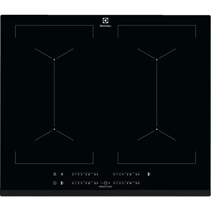 Electrolux CIV644 Black Built-in 60 cm Zone induction hob 4 zone(s)