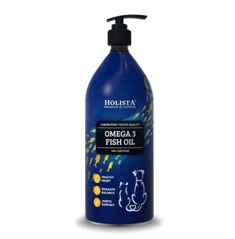 HOLISTA Omega 3 fish oil - supplements for dogs and cats - 1000ml